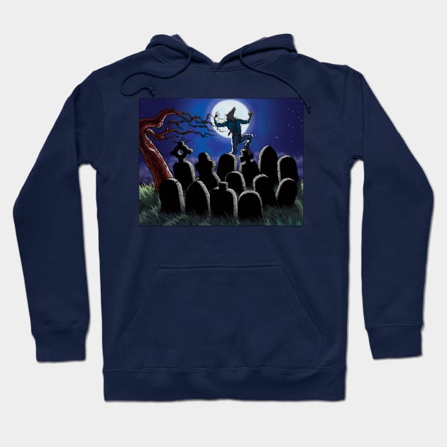 WOLFMAN Cemetary Hoodie by ArlenSchumer